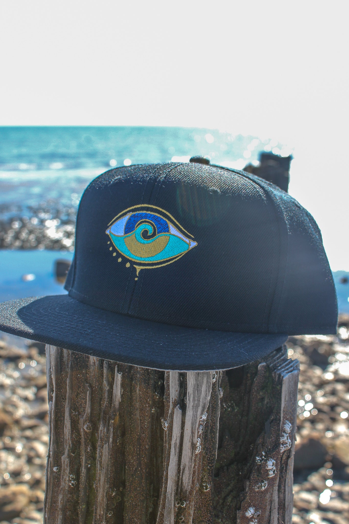 NAVY SEANOE SNAPBACK