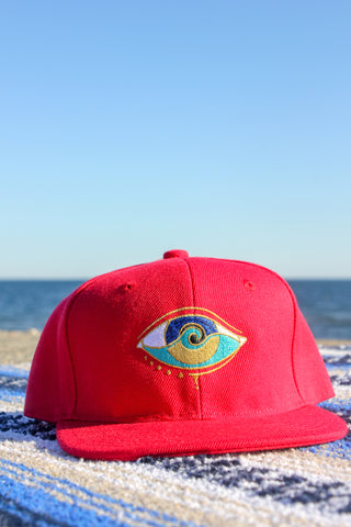 KIDS BLUE HIBISCUS SEANOE SNAPBACK
