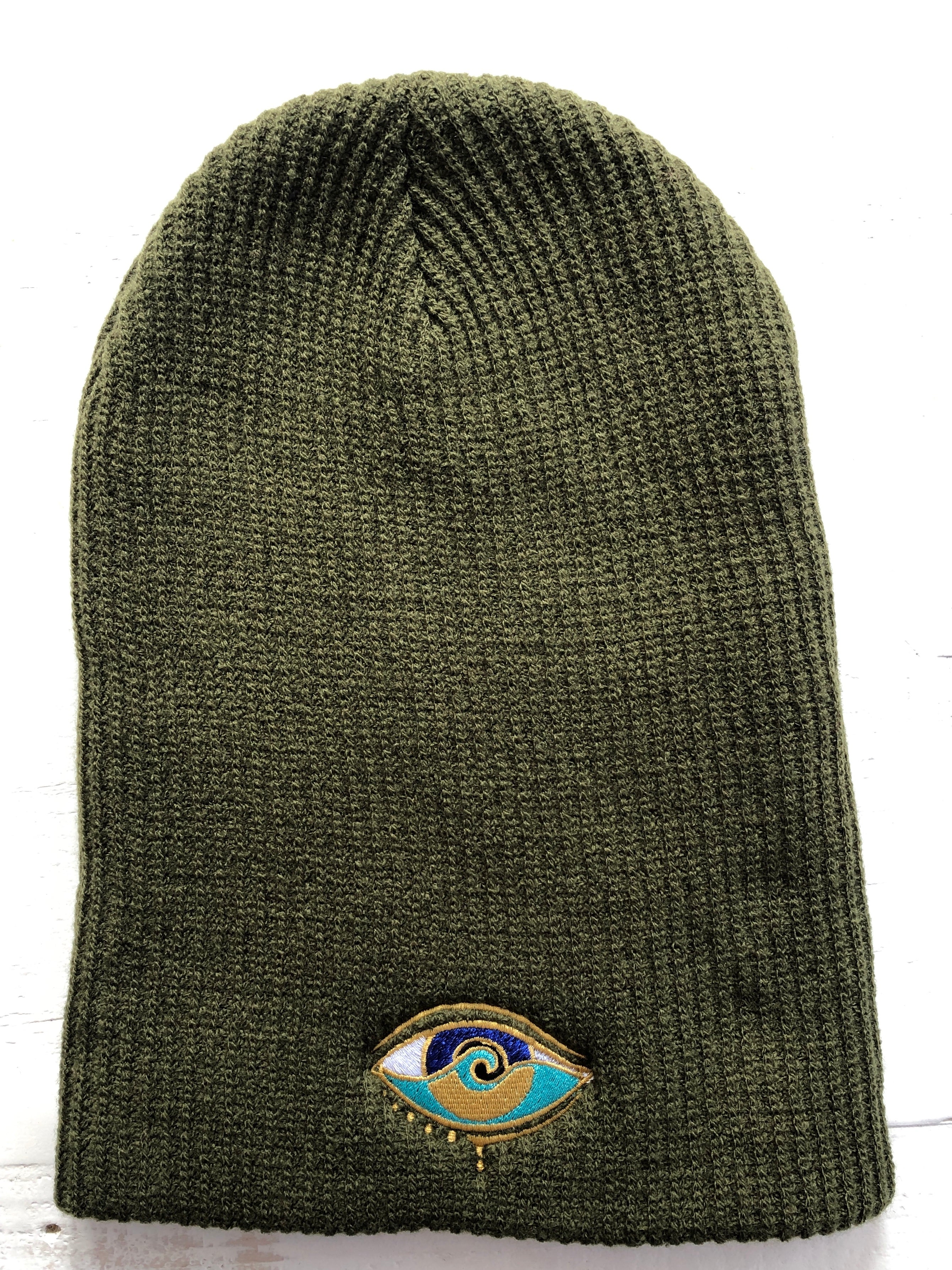 OLIVE SEANOE SLOUCH BEANIE