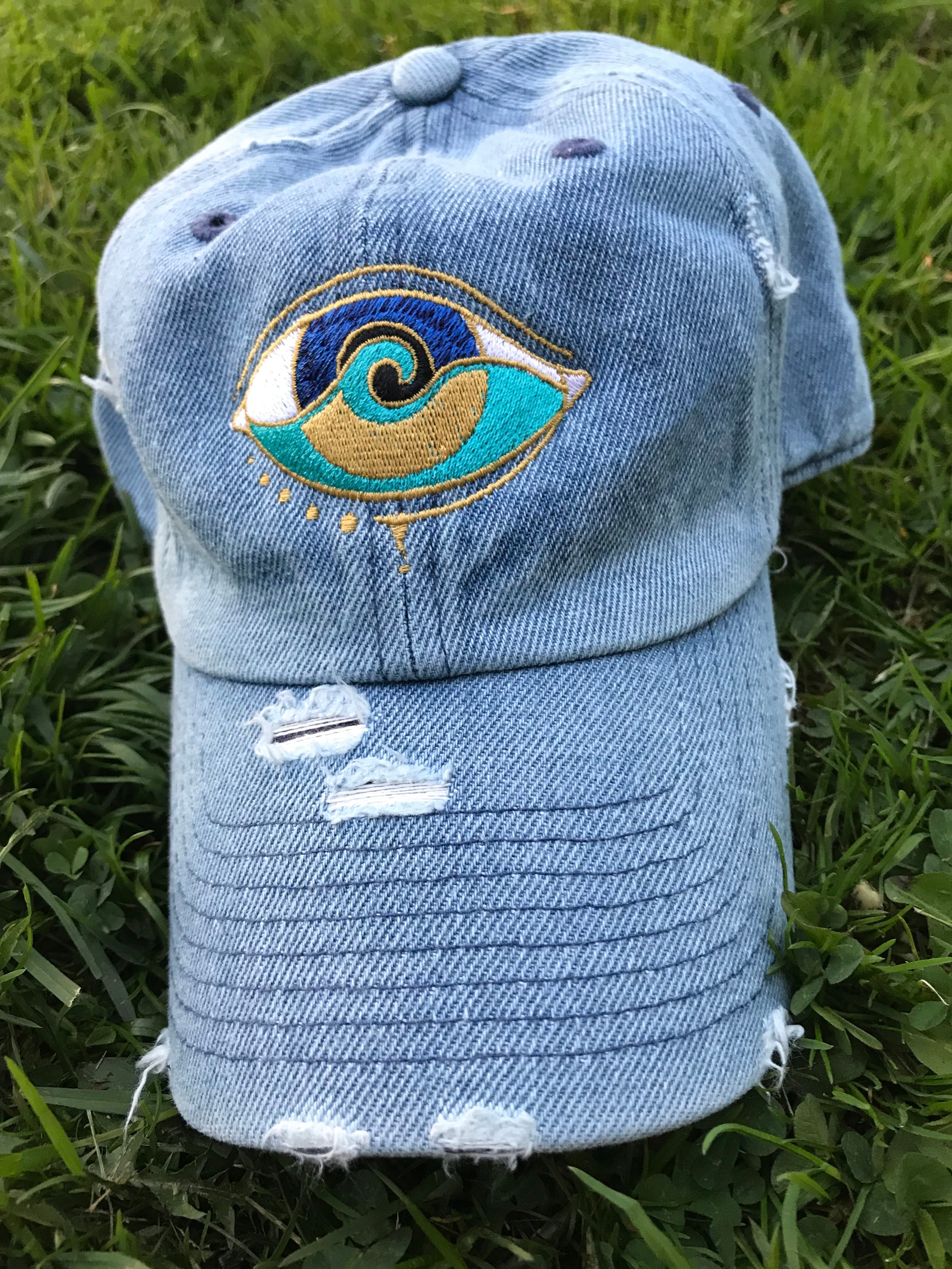 MEDIUM DENIM SEANOE DAD HAT
