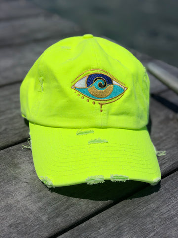 NEON PINK SEANOE TRUCKER HAT