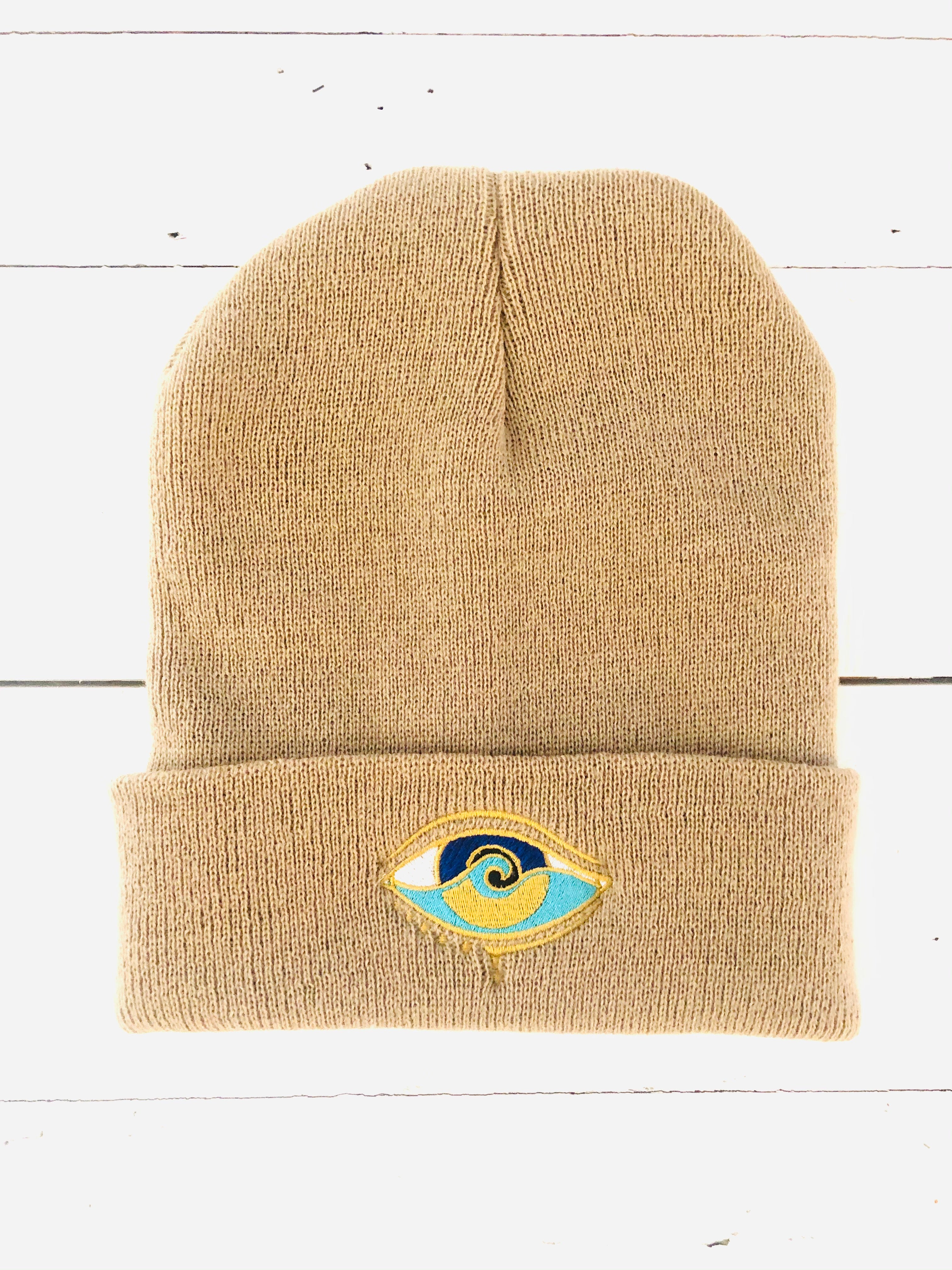 KHAKI SEANOE CUFF BEANIE