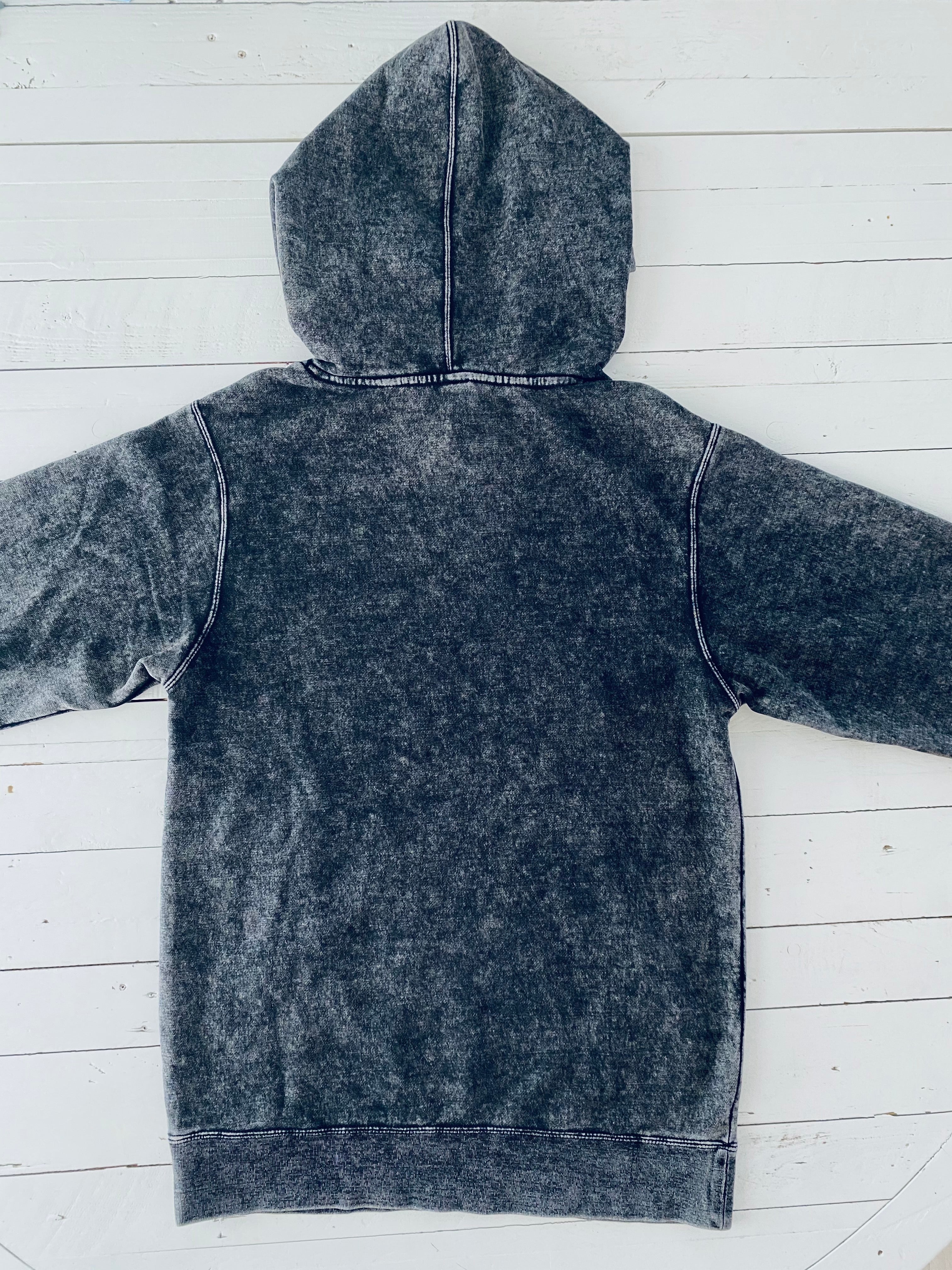 UNISEX MINERAL WASH HOODIE