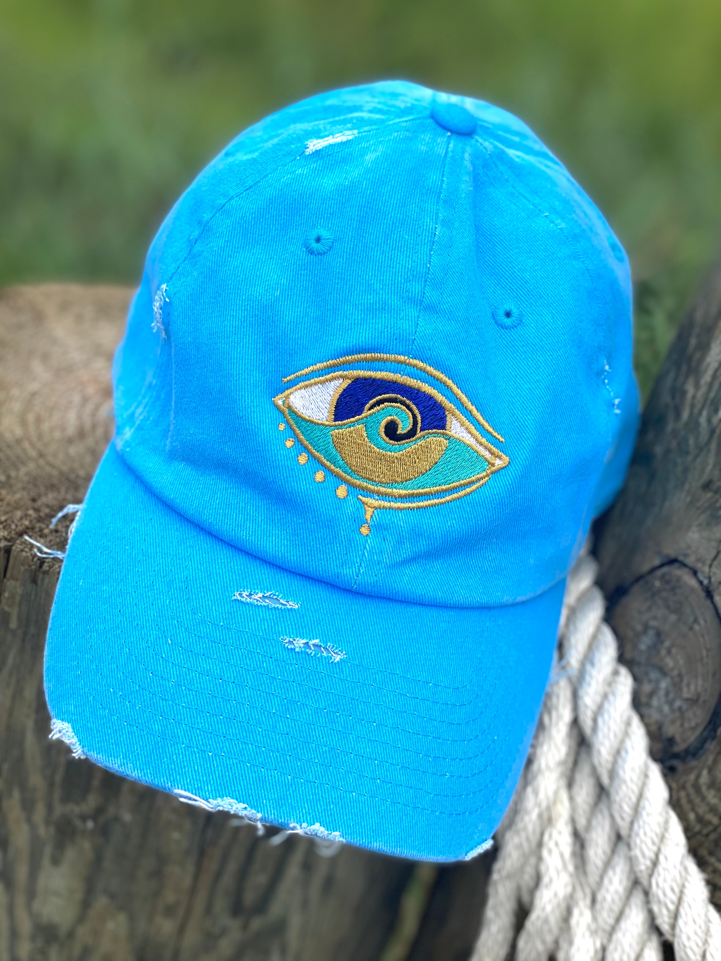 NEON BLUE SEANOE DAD HAT