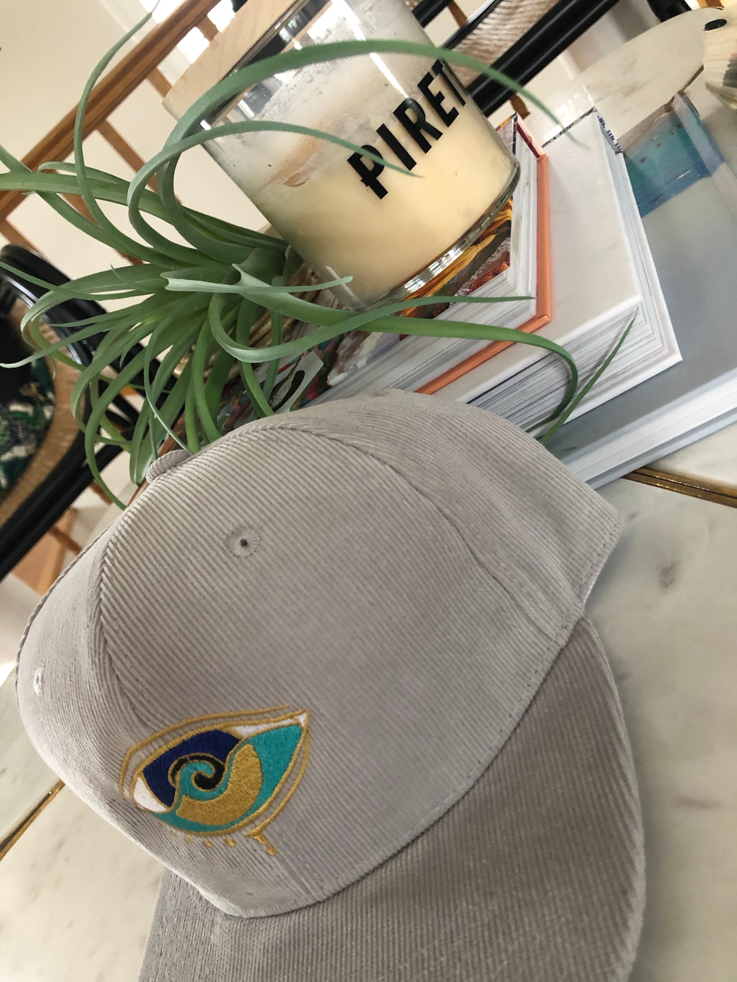 GREY CORDUROY SEANOE SNAPBACK