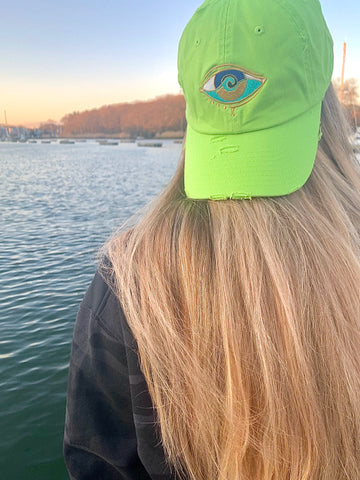 NEON GREEN SEANOE TRUCKER HAT