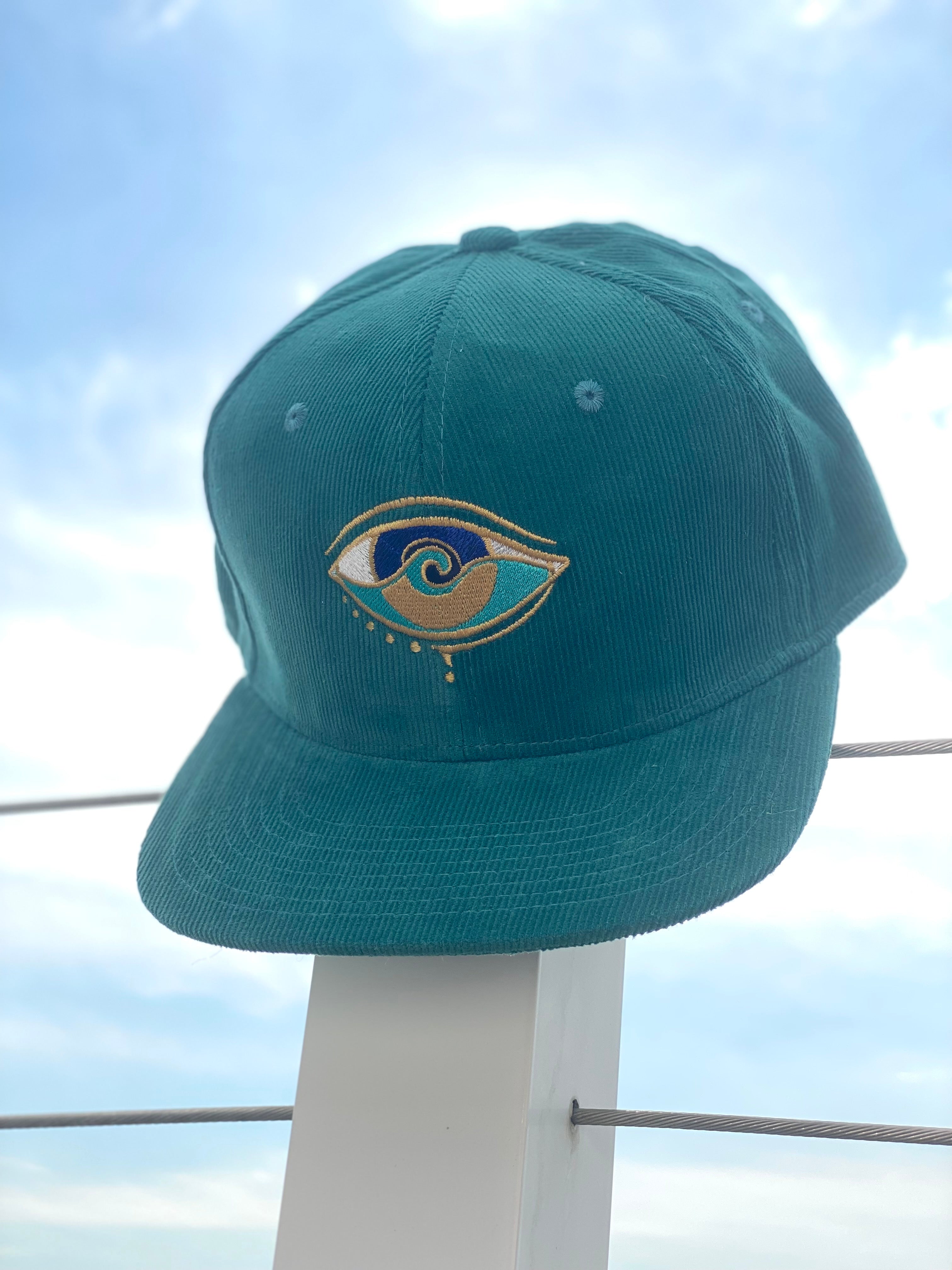 DARK GREEN CORDUROY SEANOE SNAPBACK