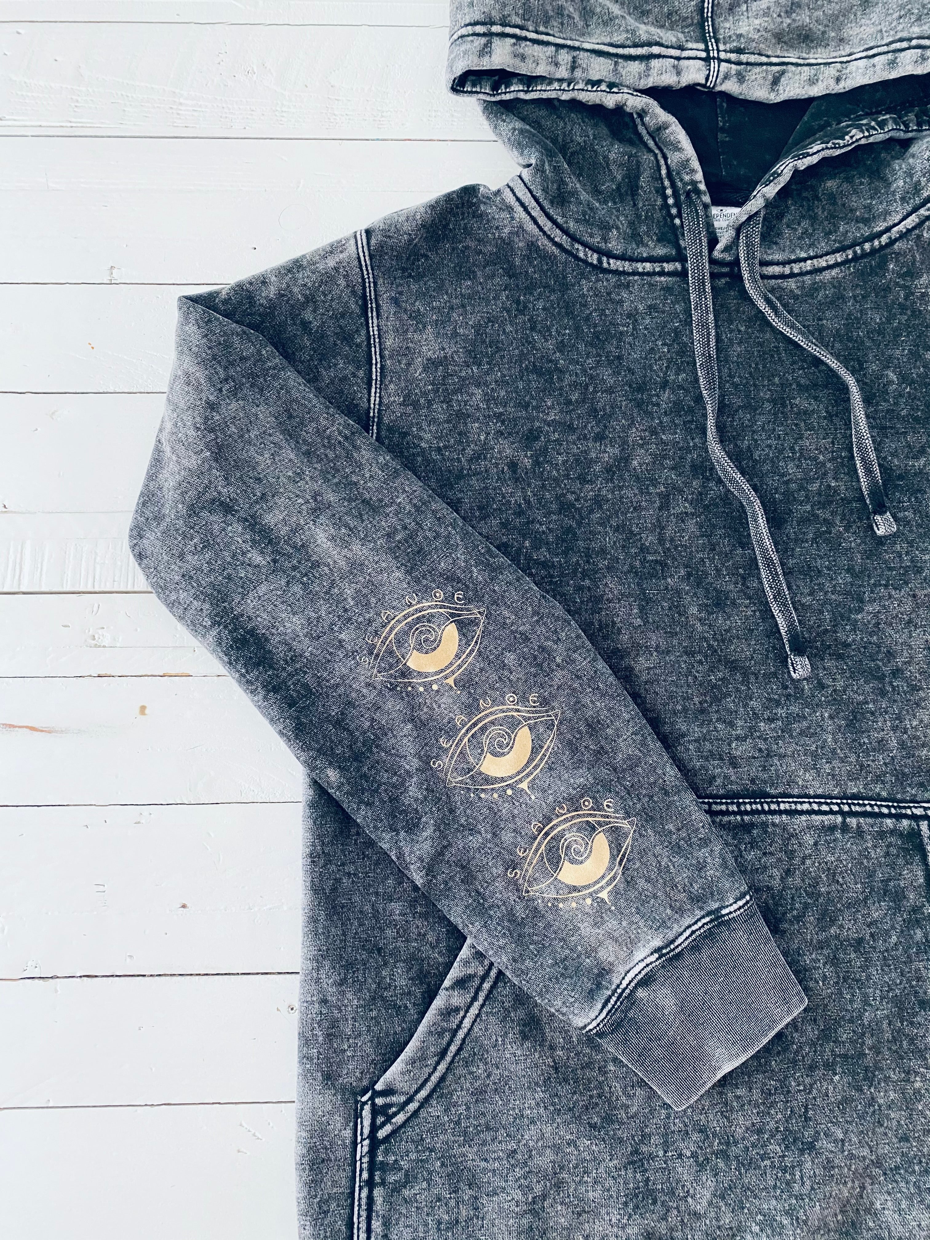 UNISEX MINERAL WASH HOODIE