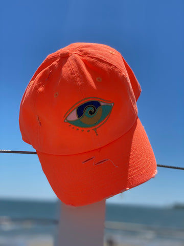 NEON PINK SEANOE TRUCKER HAT