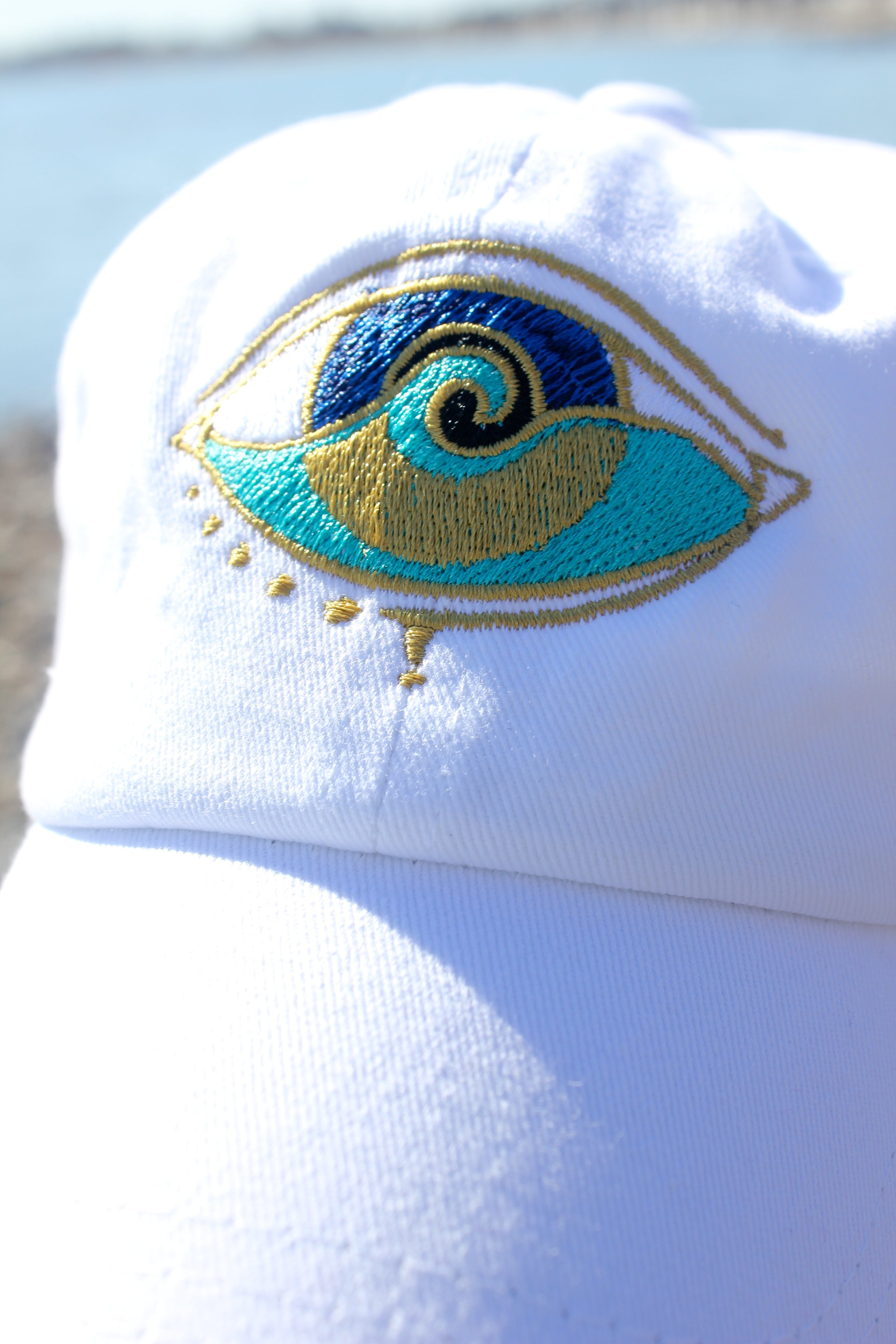 WHITE SEANOE DAD HAT