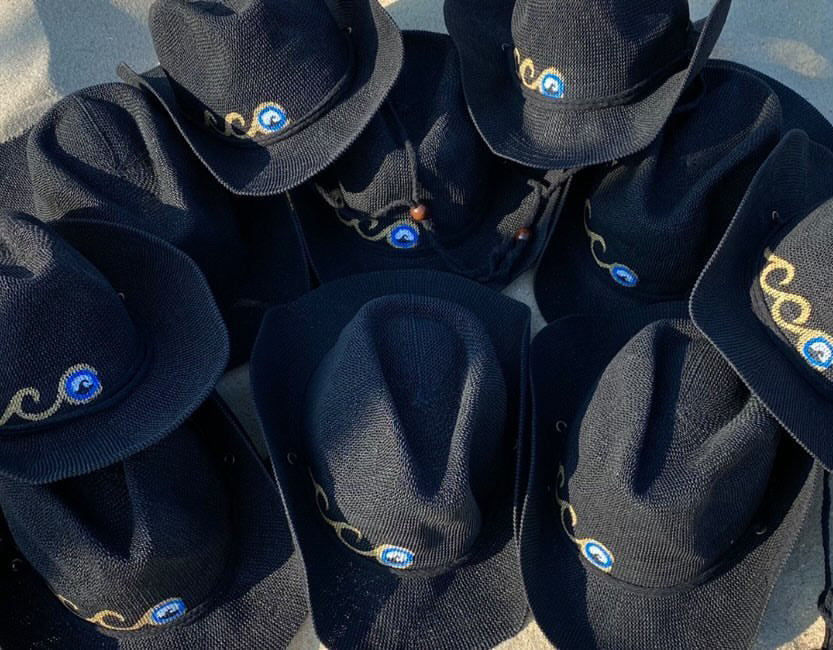 YEEHAW BEACHES STRAW COWBOY HAT