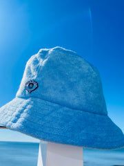 BABY BLUE TERRY BUCKET HAT