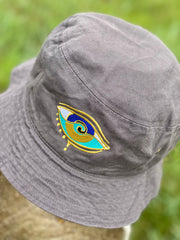 GREY SEANOE BUCKET HAT