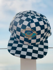 KIDS CHECKERED SEANOE SNAPBACK